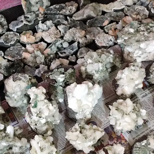 Extreme Rocks & Fossils Extreme Amethyst Cluster .5 to 1 lb. Cluster with Polished Edges. Powerful, Deep Purple Crystals from Ajanta Caves